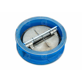 Клапан обратный двустворчатый чугунный Ду- 80 Tmax=120C Pn 16 Ci