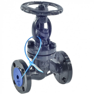 Клапан запорный сталь 15с22нж Ду 65 Ру40 Тмакс=425 оС фл КНР