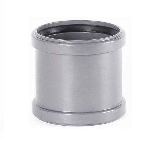 Муфта PP-H ремонтная серая Дн 50 б/нап в/к VALFEX