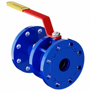 Кран шаровой 'Маршал' цельносварной фланцевый 11с67п2ЦФ Dn65/50 Pn16 Маршал