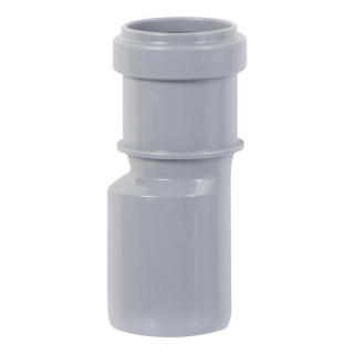 Переход PP-H эксцентрический серый Дн 110х50 б/нап в/к VALFEX